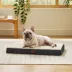 Bedsure® Orthopedic Waterproof Dog Bed with Sherpa & Oxford Fabric Removable Cover & Egg Crate Foam image thumbnail 5