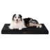 Bedsure® Orthopedic Waterproof Dog Bed with Sherpa & Oxford Fabric Removable Cover & Egg Crate Foam image thumbnail 1