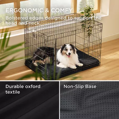 Bedsure® Orthopedic Waterproof Dog Bed with Sherpa & Oxford Fabric Removable Cover & Egg Crate Foam - Image 3