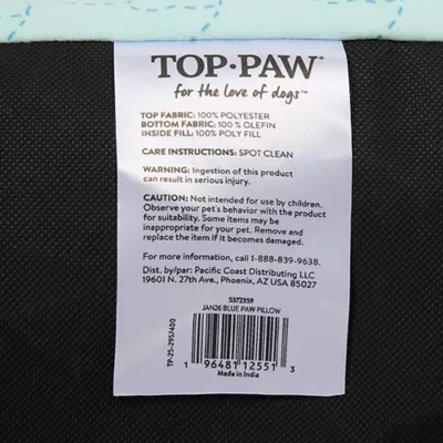 Top Paw® Paw Dog Pillow - Image 5