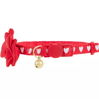 Product Whisker City® Red Heart Cat Collar with Bow