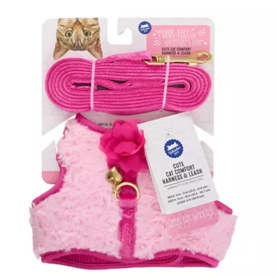 Product Whisker City® Pink Cat Harness and Leash