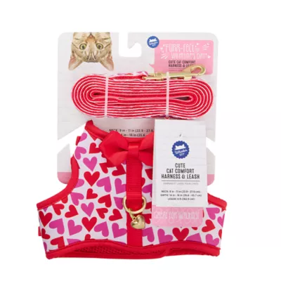 Product Whisker City® Cat Harness and Leash Hearts