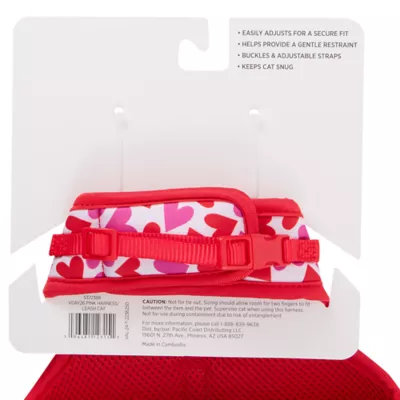 Product Whisker City® Cat Harness and Leash Hearts