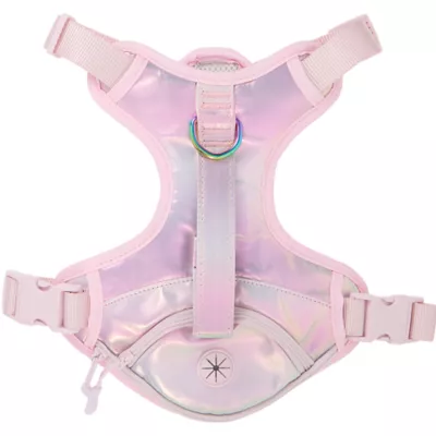 Top Paw® Dreamy Beginnings Pink/Purple Harness - Image 3