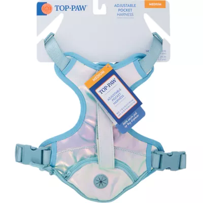 Top Paw® Dreamy Beginnings Blue/Teal Harness - Image 6
