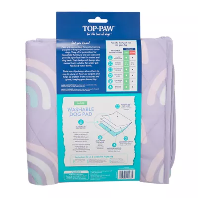 Product Top Paw® Washable Dog Pad, Rainbow