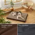 Bedsure® Orthopedic Waterproof Dog Bed with Sherpa & Oxford Fabric Removable Cover & Egg Crate Foam image thumbnail 3