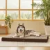 Bedsure® Orthopedic Waterproof Dog Bed with Sherpa & Oxford Fabric Removable Cover & Egg Crate Foam image thumbnail 5