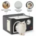 Bedsure® Large Cat Bed for Indoor Cats, Extra Wide Cat Cube House with Fluffy Ball & Scratch Pad image thumbnail 4