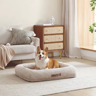 Arlee Home & Pet Bumper Box Memory Foam Pet Bed - Image 2