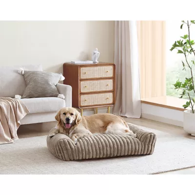 Arlee Home & Pet Saddle Sofa Memory Foam Pet Bed - Image 2