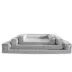 Arlee Home & Pet ThermaTec Cooling Mod Sofa Memory Foam Pet Bed image thumbnail 4