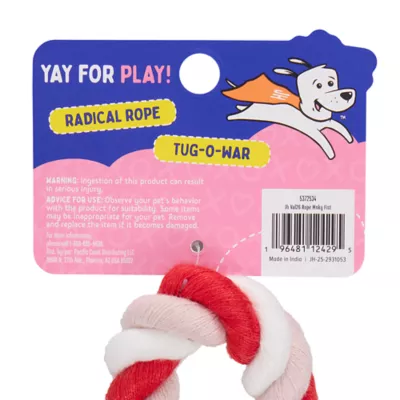 Product Joyhound® Valentines Daiy Rope Monkey Fist Dog Toy
