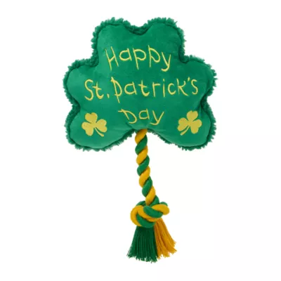 Joyhound® St. Patricks Day Flattie Shamrock Rope - Image 1
