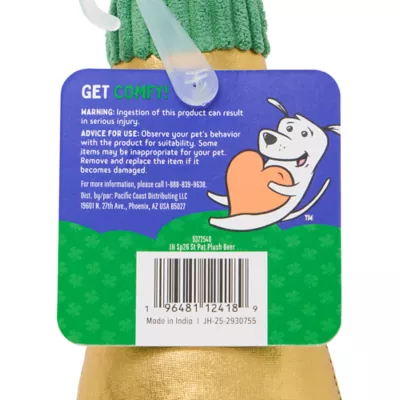 Joyhound® St. Patricks Day Plush Beer - Image 3