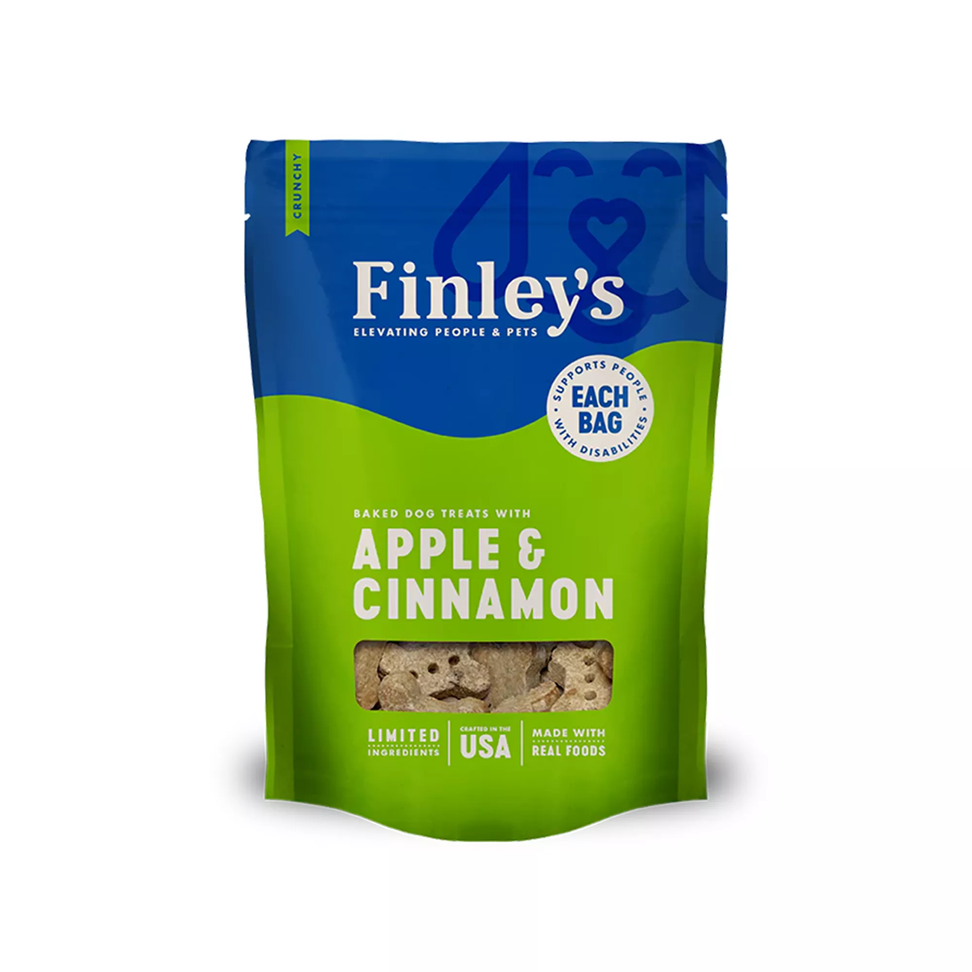 Finley's Dog Treats - Apple Cinnamon Buscuits, 340 G