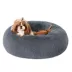 Bedsure® Calming Dog Bed-Fluffy Plush Faux Fur Anti-Slip Donut Dog & Cat Bed image thumbnail 1