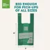 Only Natural Pet® Recycled Poop Bags with Handles - Extra Thick - Green image thumbnail 2
