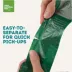 Only Natural Pet® Recycled Poop Bags with Handles - Extra Thick - Green image thumbnail 3