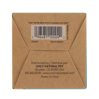 Only Natural Pet® Recycled Poop Bags with Handles - Extra Thick - Green - Image 8