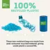 Only Natural Pet® Blue Recycled Poop Bags with Handles - Extra Thick - Blue image thumbnail 5
