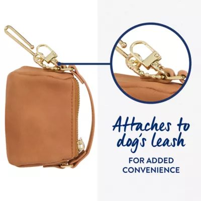 Top Paw® Quilted Fashion Poop Bag Dispenser, Leash Attachment - Image 2