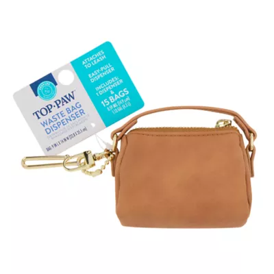 Top Paw® Quilted Fashion Poop Bag Dispenser, Leash Attachment - Image 5