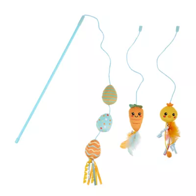 Whisker City® Easter Teaser Cat Toy - Image 1