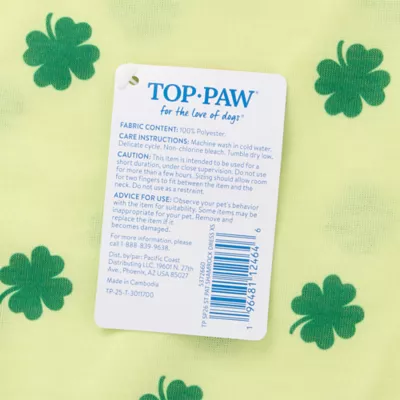 Top Paw® St Patty Shamrock Dress - Image 6