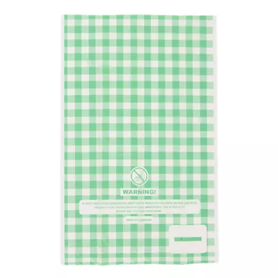 Product Top Paw® Dog Poop Bags - Green Gingham - 15 Count