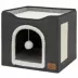 Bedsure® Large Cat Bed for Indoor Cats, Extra Wide Cat Cube House with Fluffy Ball & Scratch Pad image thumbnail 6