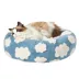 Lesure® Cute Donut Pet Bed for Dogs & Cats - Cloud image thumbnail 1