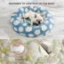 Lesure® Cute Donut Pet Bed for Dogs & Cats - Cloud image thumbnail 3