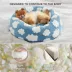 Lesure® Cute Donut Pet Bed for Dogs & Cats - Cloud image thumbnail 3
