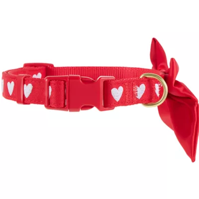 Product Top Paw® Valentines Day White Hearts Collar