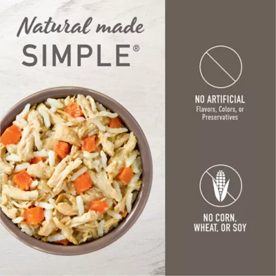 Simply Nourish Original Senior Wet Dog Food - Chicken & Rice Stew, 10 oz - Image 5