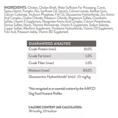 Simply Nourish Original Senior Wet Dog Food - Chicken & Vegetable, Grain Free, 10 oz - Image 7