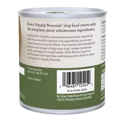 Simply Nourish Original Senior Wet Dog Food - Chicken & Vegetable, Grain Free, 10 oz - Image 8