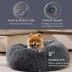 Bedsure® Calming Dog Bed-Fluffy Plush Faux Fur Anti-Slip Donut Dog & Cat Bed image thumbnail 2