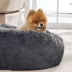 Bedsure® Calming Dog Bed-Fluffy Plush Faux Fur Anti-Slip Donut Dog & Cat Bed image thumbnail 4