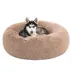 Bedsure® Calming Dog Bed-Fluffy Plush Faux Fur Anti-Slip Donut Dog & Cat Bed image thumbnail 1