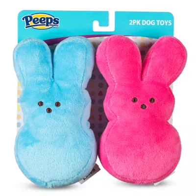 Peeps Bunny Plush Dog Toy - Image 2