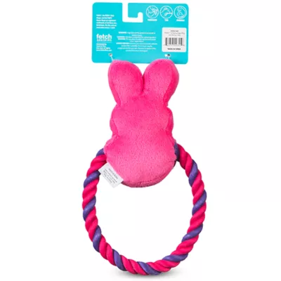 Peeps Bunny Rope Pull Dog Toy - Image 3