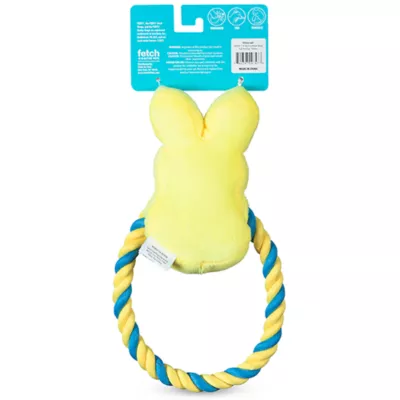 Peeps Bunny Rope Pull Dog Toy - Image 3