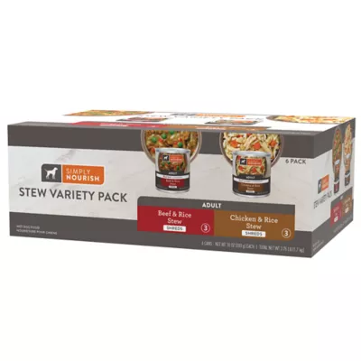 Simply Nourish Original Adult Wet Dog Food - Variety Pack,  6 ct - Image 1