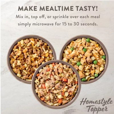 Simply Nourish Homestyle Adult Dog Meal Topper - Variety Pack, 6 ct - Image 4