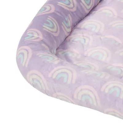 Top Paw® Plush Cloud and Rainbow Dog Crate Mat - X-Small, Small, Medium, Large, X-Large - Image 4