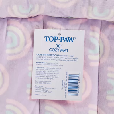 Top Paw® Plush Cloud and Rainbow Dog Crate Mat - X-Small, Small, Medium, Large, X-Large - Image 6
