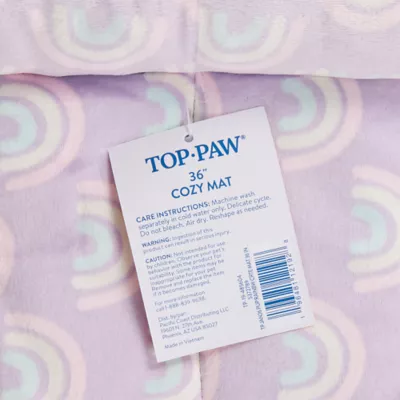 Top Paw® Plush Cloud and Rainbow Dog Crate Mat - X-Small, Small, Medium, Large, X-Large - Image 6